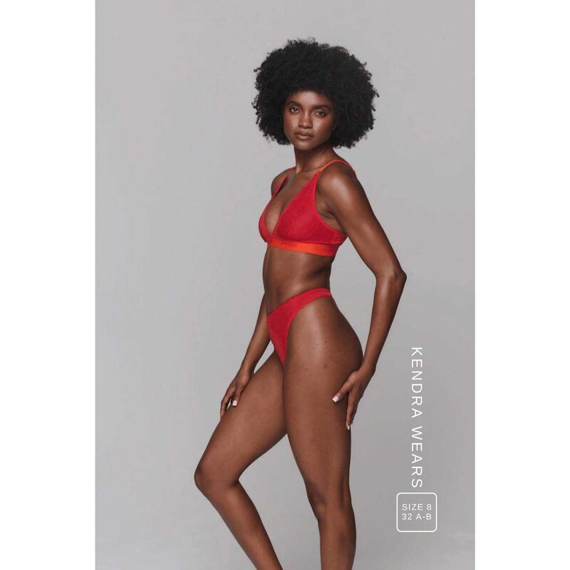 Lemonade Dolls Synergy Bralette - Goji Berry & Orange image number 2